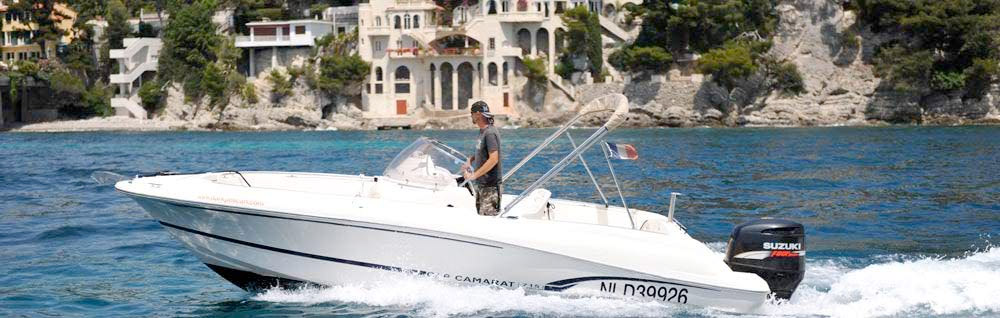 location de bateaux sur la côte d'azur